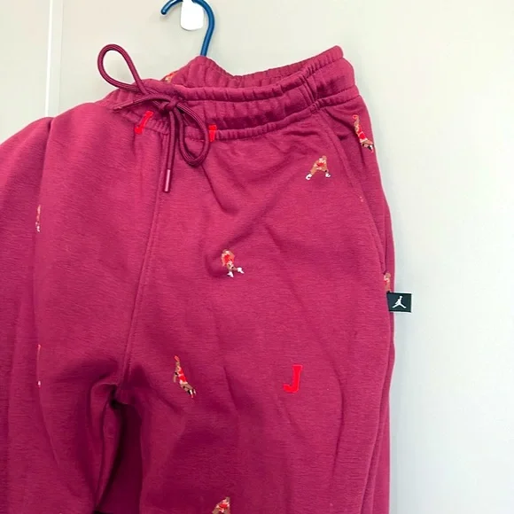 Jordan Maroon Tracksuit with Jordan Accents - Picture 4 of 8